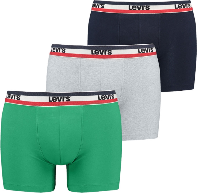Трусы 3 шт Levis Men Sportswear Logo Boxer 3P (37149-0846) купить за 10999  руб. в интернет-магазине JNS