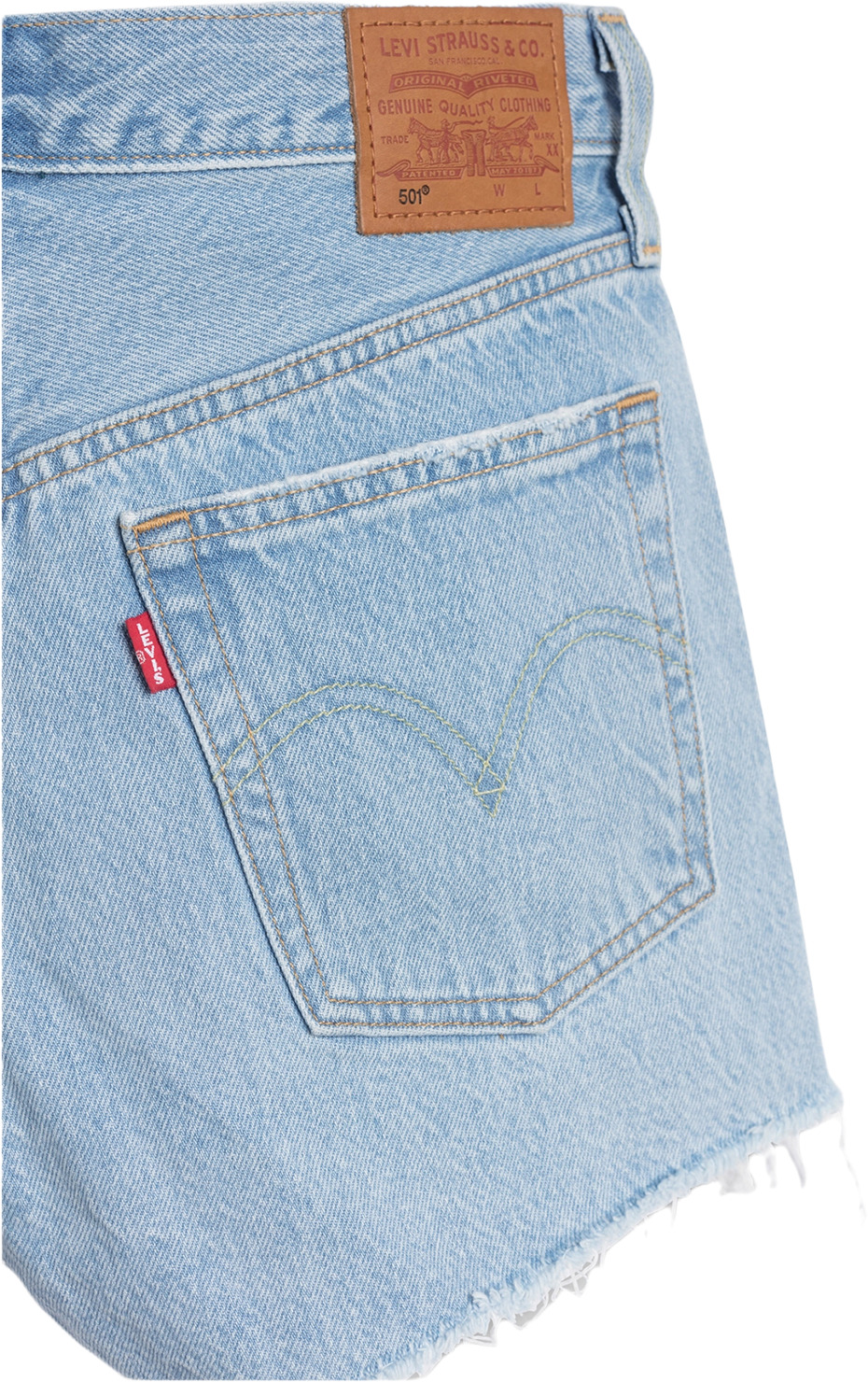 LEVIS 56327 0086 501 ORIGINAL Pantalones Shorts Mujer Azul