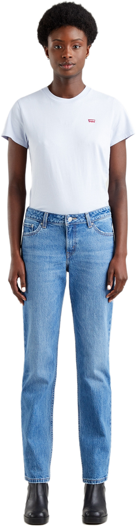 Джинсы Levis Women Low Pitch Straight Jeans (A1559-0002) купить за 7 755  руб. в интернет-магазине JNS